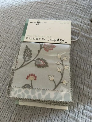 Stout Fabric Book Multi-Purpose 50 Squares Seaspray/icicle - Image 1 of 4