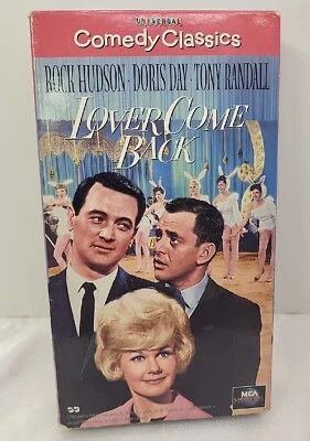 Lover Come Back VHS, 1996 Video Tape Doris Day Rock Hudson Tony Randall - Image 1 of 4