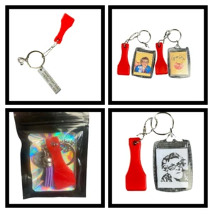 Grumpy Grannys Label Scraper Keychain Plastic Lottery Scratcher Ticket Tool - Picture 1 of 25