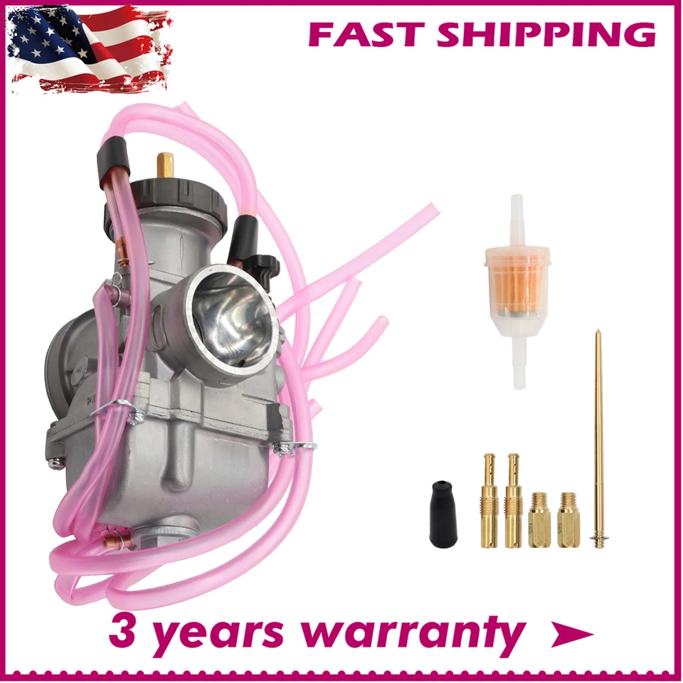 38mm Carburetor For KTM 125 200 250 300 360 380 Yamaha YZ250 1978-2002 - Image 1 of 4