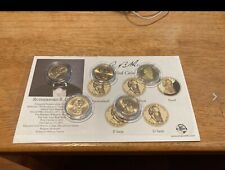 USA President 2011 RUTHERFORD B. HAYES Golden Dollar Coins D & P Satin Proof