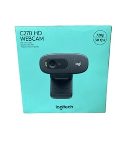 Logitech C270 Web Camera HD 720P Video Calls - Afbeelding 1 van 5