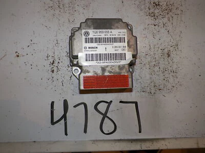 07-10 VOLKSWAGEN EOS 1Q0959655A SRS SUPPLEMENTAL SAFETLY RESTRAINT MODULE - Image 1 of 4