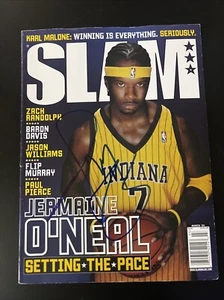 Jermaine O’Neal Indiana Pacers SIGNED March 2004 SLAM MAGAZINE A - Picture 1 of 4