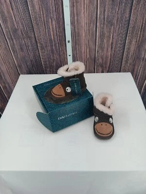 EMU Australia Caminante Cola de Mono - Chocolate 6-12 Meses 5-AA7 Foto 1 de 4