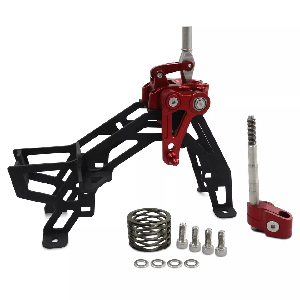 Adjustable Short Shifter Assembly Dust Red for 16-21 Honda Civic Si FK8 6MT - Image 1 of 4