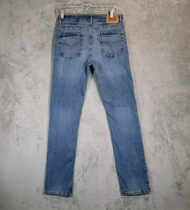 Levis 502 Jeans Boys 18 Regular Taper Blue Denim Medium Wash 30x31 *  - Picture 1 of 13