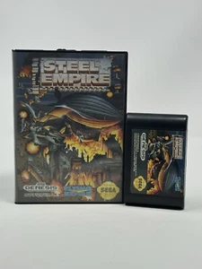 Steel Empire (Sega Genesis, 1992) Authentic/Tested & SHIPS SAME DAY!!! - Picture 1 of 8
