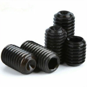 Alloy Steel Hex Socket Set Screw with Cup Point Grub Screw M3~M12 - Picture 1 of 4