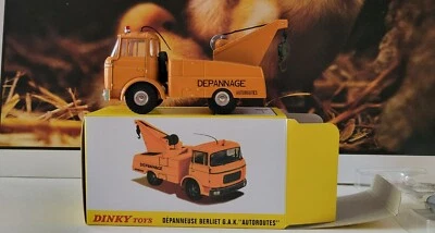 DINKY TOYS Ed. Atlas 589 A -  Berliet Dépanneuse Autoroutes TBE / BO - Photo 1/4