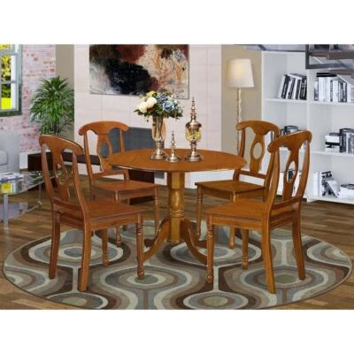 5  PC  Kitchen  nook  Dining  set-breakfast  nook  and  4  dinette  Chairs - Image 1 of 4