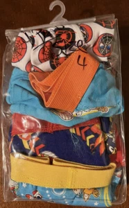 Handcraft Boys Size 4 Briefs Underwear 5pk (4 Sonic, 1 Spiderman) - Picture 1 of 2