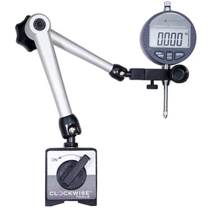 Indicador digital con soporte de base magnética, DIBR-0105 0-1 pulgadas/25,4 mm, pulgadas - Imagen 1 de 12