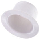  Mini Hat Cloth Child Hats for Crafts Doll Accessories White