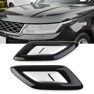 1 Pair Front Hood Air Vent Grille Cover For Land Rover Range Rover Sport 2018-21 - Picture 1 of 9