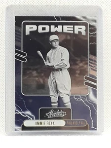 Jimmie Foxx 2021 Absolute Baseball - Power (Insert) - Philadelphia A's - Picture 1 of 2