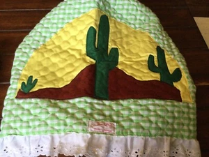 Hand Made Water Cooler/ Mixer Cover with Cactus Design VTG - Picture 1 of 4