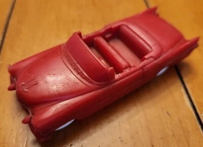 Vintage Processed Plastics Aurora Red Convertible Cadillac  - Image 1 of 4
