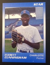 1990 Charlotte Rangers Everett Cunningham #6