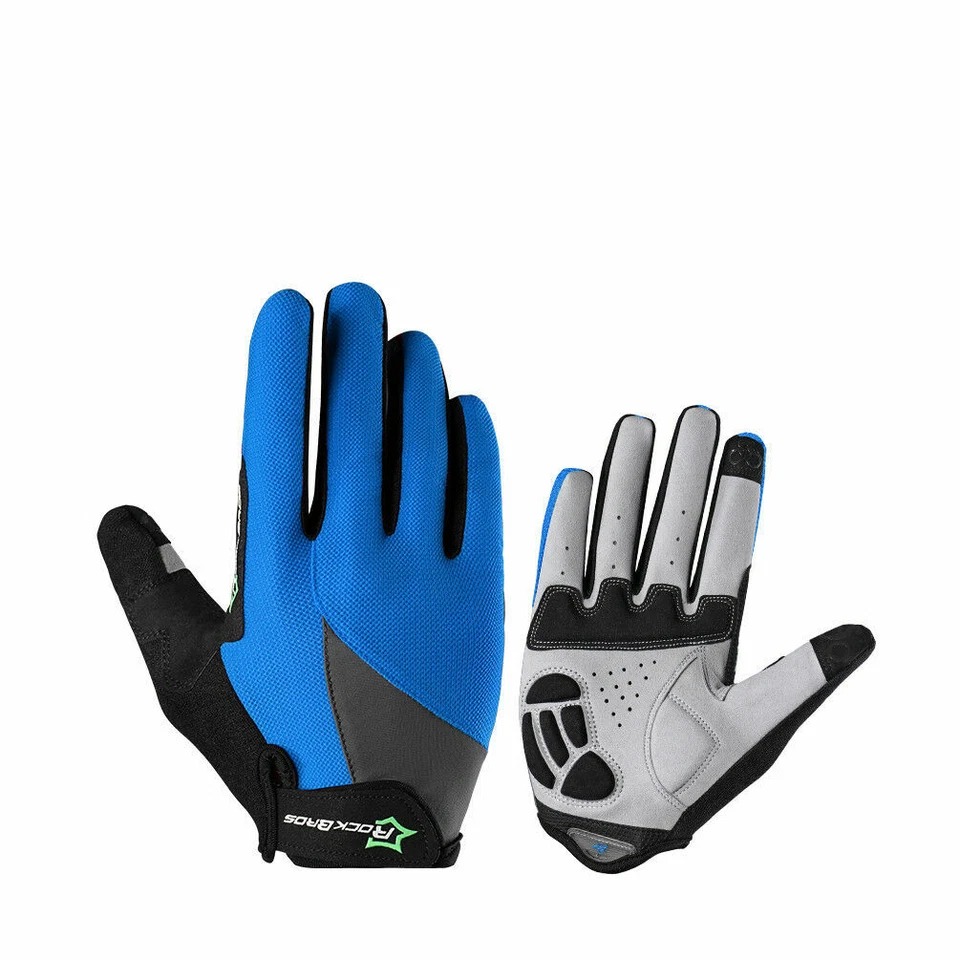 ROCKBROS Guantes de Ciclismo de Dedo Completo para Bicicleta Pantalla Táctil Montar MTB Guantes de Bicicleta Foto 1 de 4