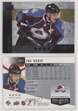 2009-10 Upper Deck Black Diamond Horizontal Variations Joe Sakic #BD12 HOF