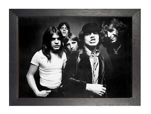 6 ACDC Print Rock Band Photo Heavy Metal Legends Picture Vintage Music Poster