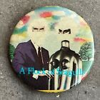 RARE Vintage 1982 A FLOCK OF SEAGULLS button Modern Love Is Automatic pin badge