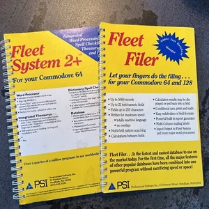 Fleet System 2+ Textverarbeitung für Commodore Fleet Filer Handbuch Benutzerhandbuch - Bild 1 von 6