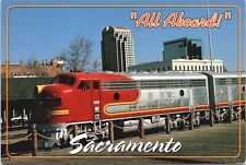 California State Railroad Museum Sacramento, California - Postcard FREE SHIPPING