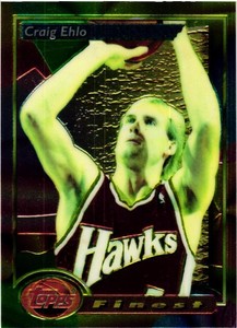 CRAIG EHLO 1994 Topps Finest Basketball # 13 FREE SHIPPING B11R1S27P6
