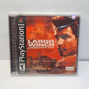 Largo Winch: Commando Sar (PlayStation 1, 2002) NEW Factory SEALED - Picture 1 of 9