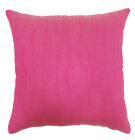 Home Bed Decor Pillow Throw Cushion Dupion Silk Solid Cover Case-1Li