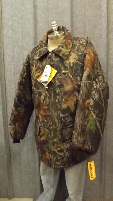 Vtg NOS GameHide Parka Mossy Oak Break-up,Naked North White Camo Waterproof XL - Image 1 of 4