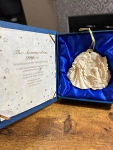 Christmas Ornament The ANNUNCIATION #numbered The Millenium Collection by ROMAN - Picture 1 of 7