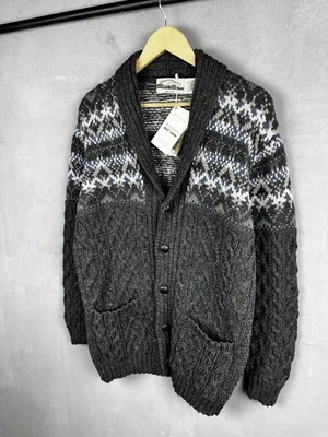Aran Crafts Cardigan  Sweater 100 Wool Size L  - Image 1 of 4