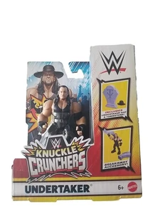 WWE Knuckle Crunchers Figurine 10cm - Figures Undertaker + accessoire - Picture 1 of 2
