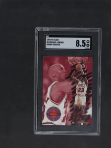 1993-94 Fleer Sharp Shooter #3 Michael Jordan Chicago Bulls HOF SGC 8.5 NM-MT+ - Bild 1 von 2
