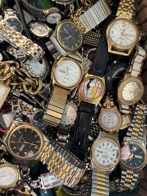 ALL PULSAR, ARMITRON, ANNE KLEIN Lot 12.0 Lbs. 131 Watches. All Are Complete. - Image 1 of 4