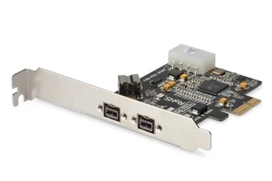 DIGITUS Firewire 800 PCI-E Card IO Card - Firewire 1394b PCIe - Picture 1 of 1