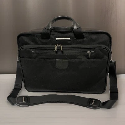 Briggs & Riley KB401-4 Slim Briefcase Laptop 17" Shoulder Strap @Work CLEAN! - Image 1 of 4