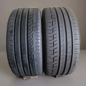 2 X CONTINENTAL 225 40 18 (92Y) TYRE PREMIUM CONTACT6 5.7-6.6MM PAIR 2254018 - Picture 1 of 7