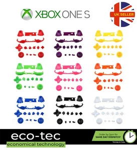 Full Replacement Thumbstick Buttons Bumper Triggers for Xbox One S Controller - Picture 1 of 13