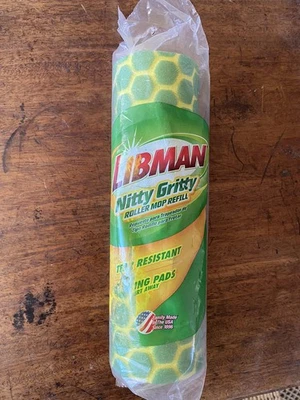 Libman Nitty Gritty Roller Mop Refill New Sealed Package - Image 1 of 3