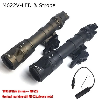 SOTAC M622V Weaponlight Contstant-On & Strobe Light Tactical Torch with QD Mount - Image 1 of 4