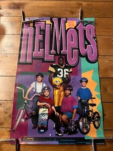 LeRoy Butler SIGNED AUTO GREEN BAY PACKERS BIKE HELMET POSTER RARE 22 x 36 - Picture 1 of 6