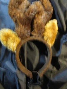 Dog Cat Costume Reindeer Ears Small/medium- - Picture 1 of 3