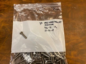 Pan Head Phillips Machine Thread S/S Bolt 5/16 - 18 1 1/2" New / Open Box - Picture 1 of 6