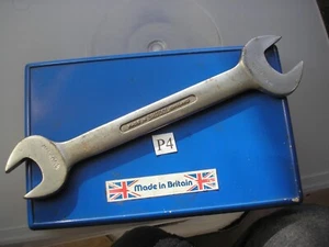 BRITOOL 1/2" bsw & 9/16" bsw OPEN-ENDED SPANNER USED MADE IN ENGLAND P4 - Picture 1 of 10