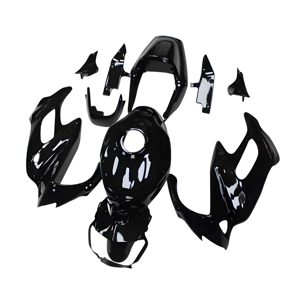 Black Complete Fairings for VTR1000F 1997-2005 Super Hawk 1000 Honda Body Work — 第 1/4 张图片