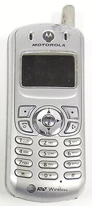 Teléfono celular Motorola C353t/C353 T - plateado (inalámbrico AT&T) TDMA muy raro - Imagen 1 de 2